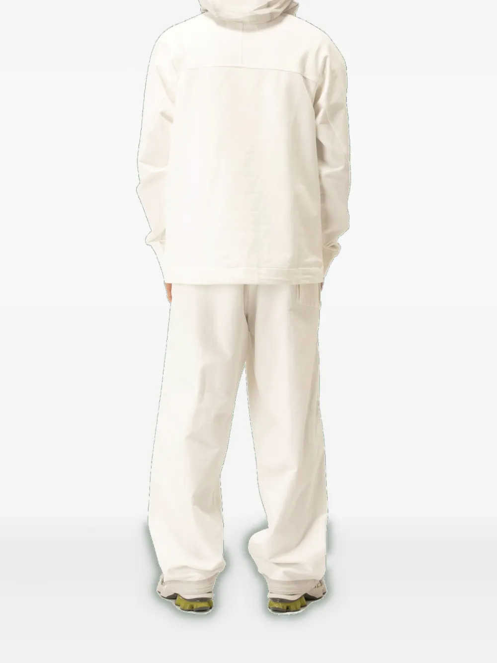 C.P. Company zip-front hooded sweatshirt Wit