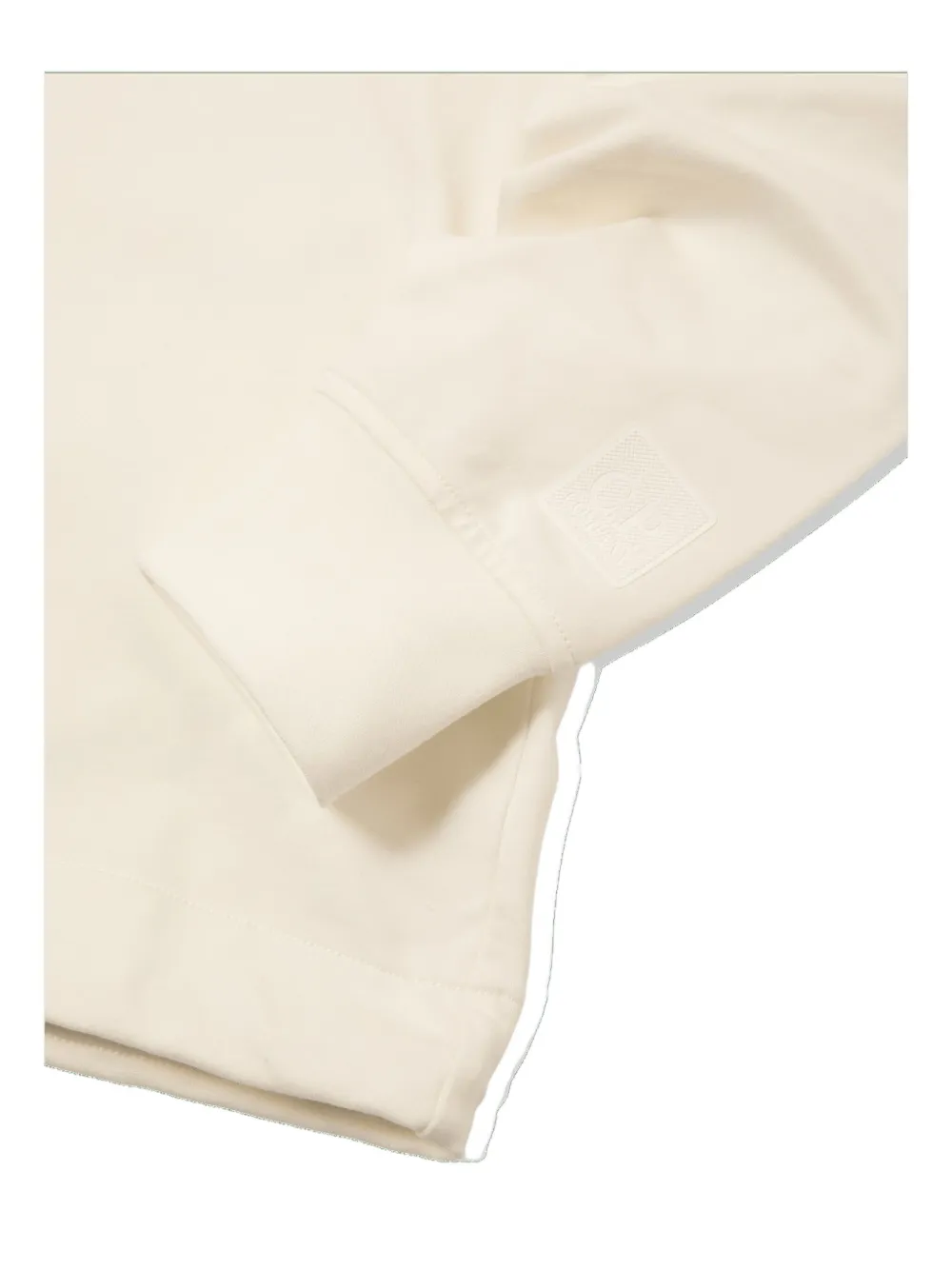 C.P. Company zip-front hooded sweatshirt Wit