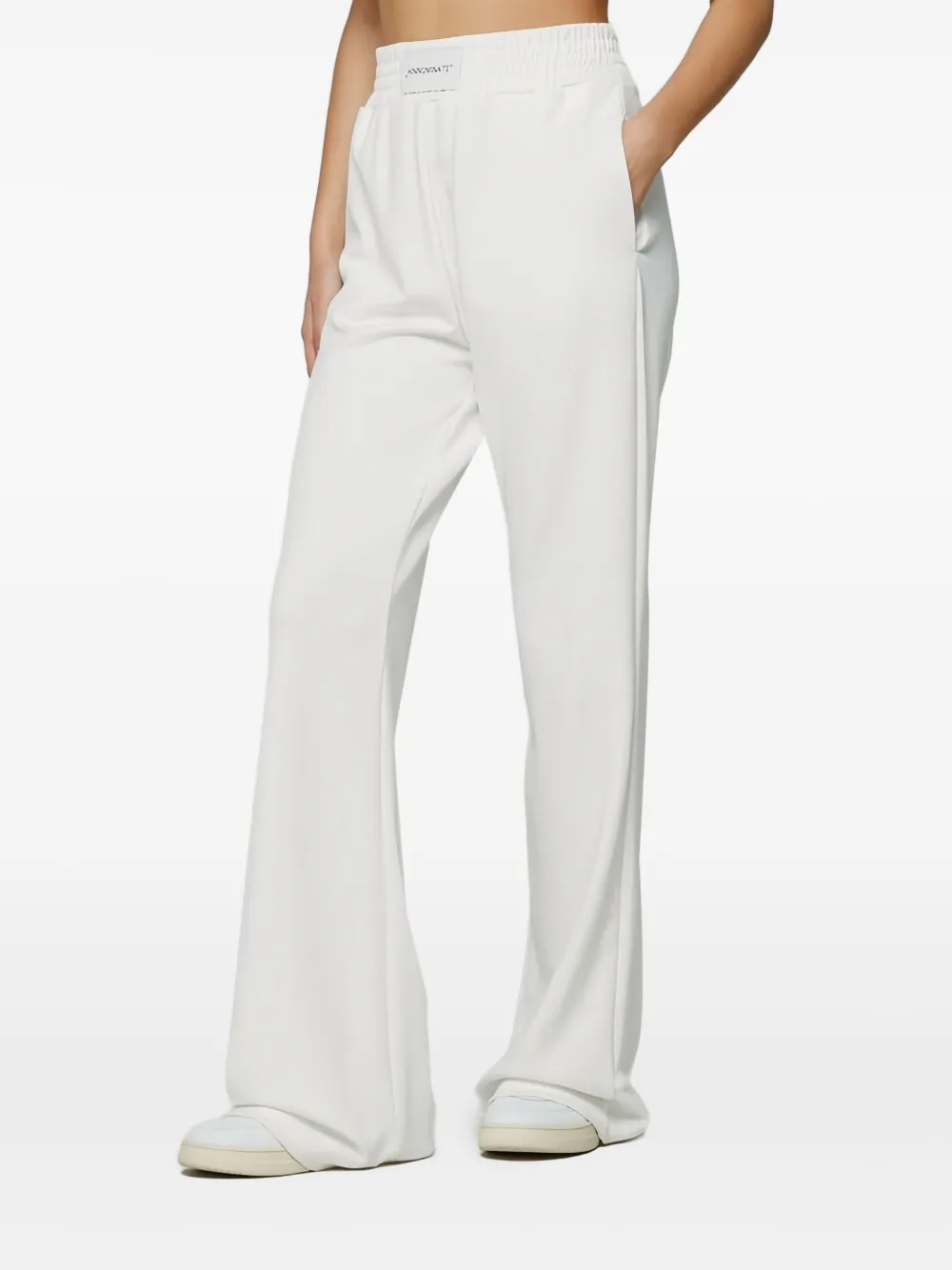 HINNOMINATE elastic-waistband trousers | Straight-Leg Pants | Image 2