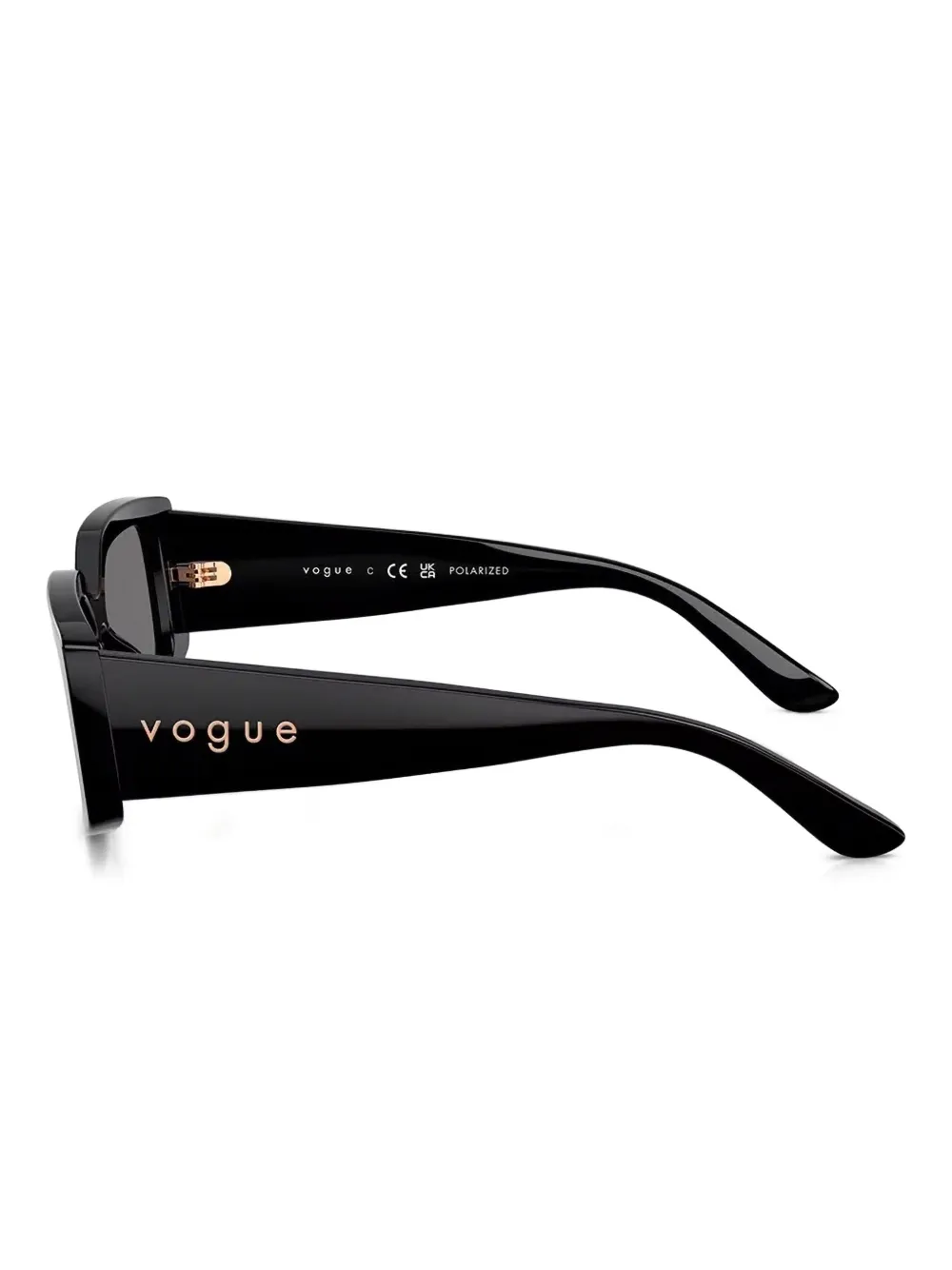 Vogue Eyewear Zonnebril met rechthoekig montuur Zwart