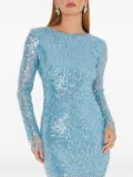 Sound Of Silence sequin-embellished maxi dress - Blue