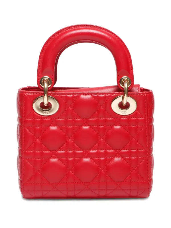 Christian Dior Pre-Owned 2010-2020s レディ ディオール ミニバッグ