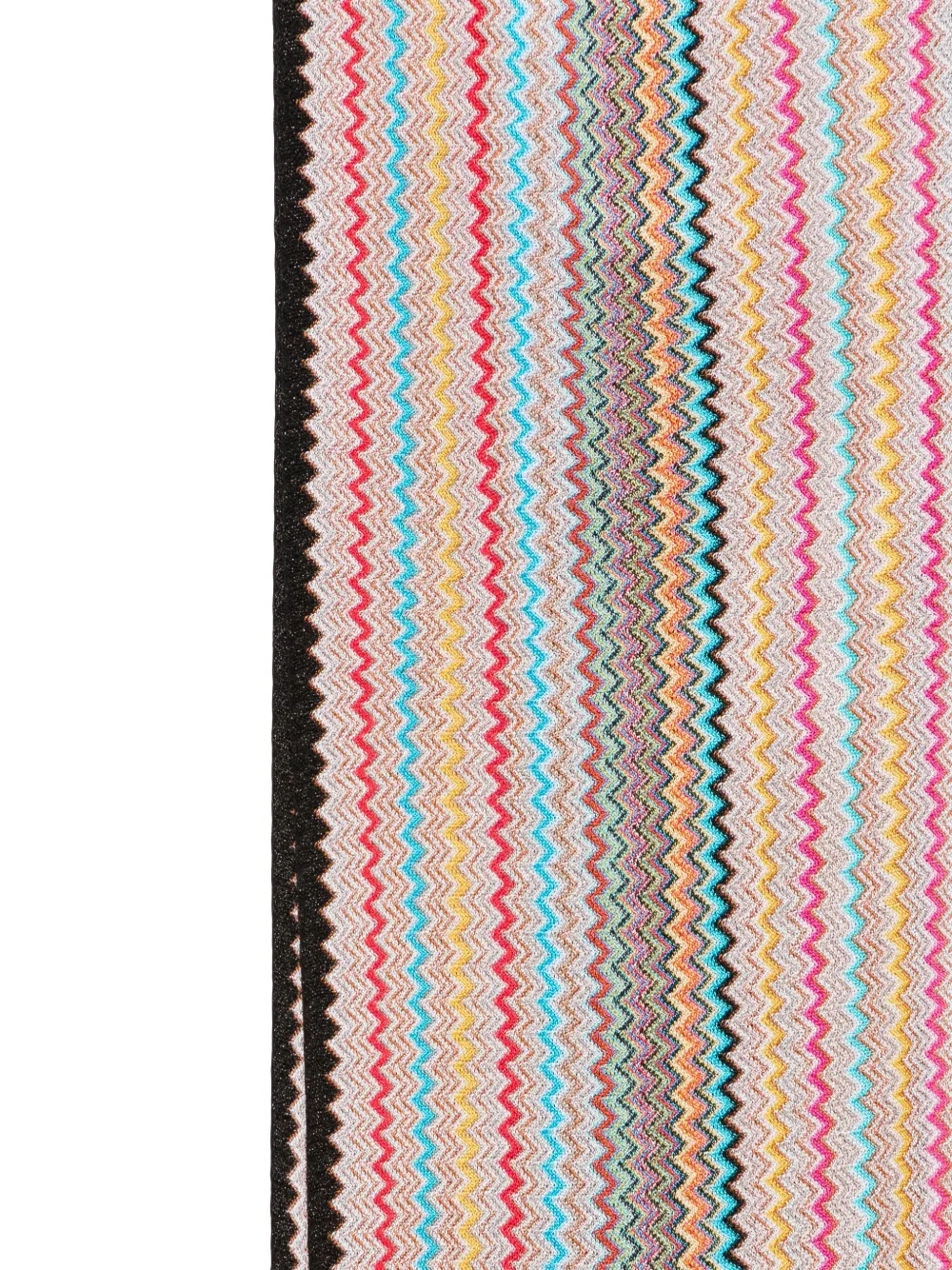 Missoni fringed scarf - Zwart
