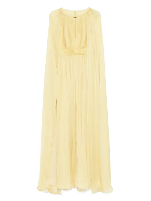Elie Saab pleated maxi dress