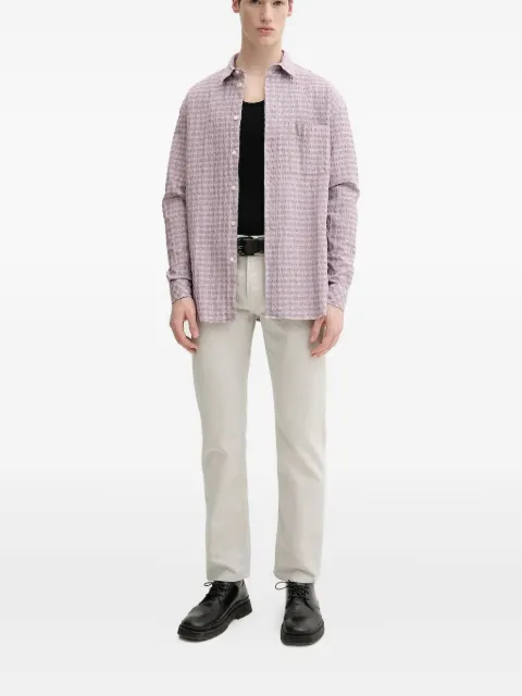 SAMSOE SAMSOE straight-leg cotton jeans
