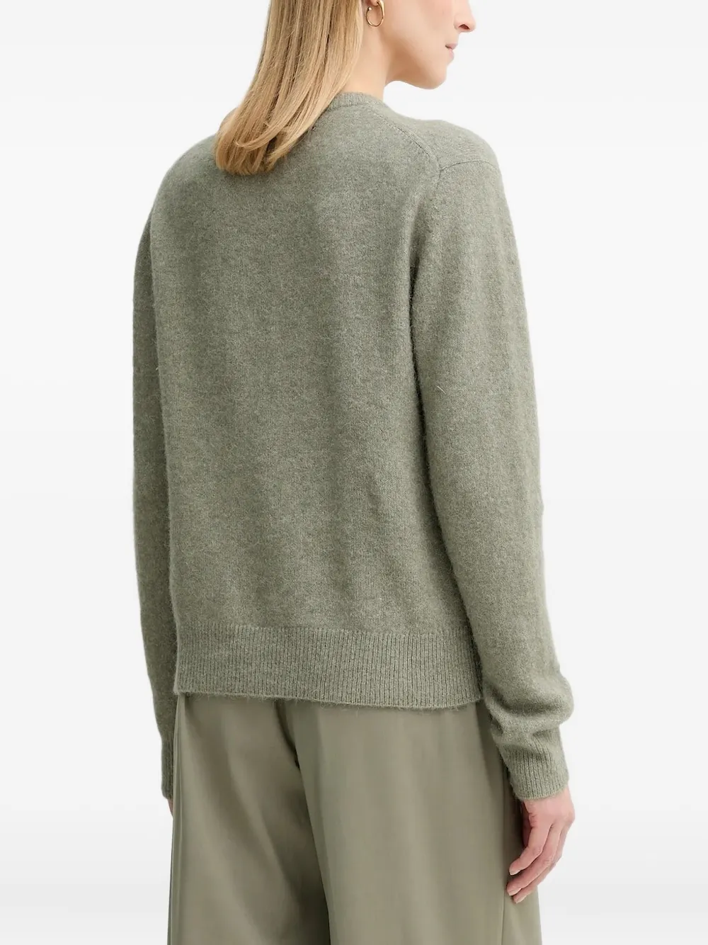 Samsoe & Samsoe Button-up Cardigan In Green