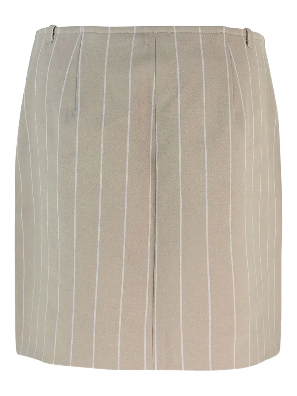 SAMSOE SAMSOE pinstripe button-detail mini straight skirt | Straight Skirts | Image 2