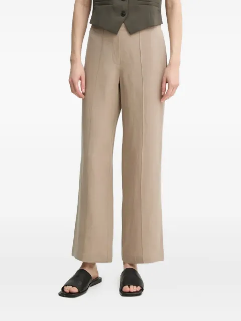 SAMSOE SAMSOE elasticated pleated-front trousers
