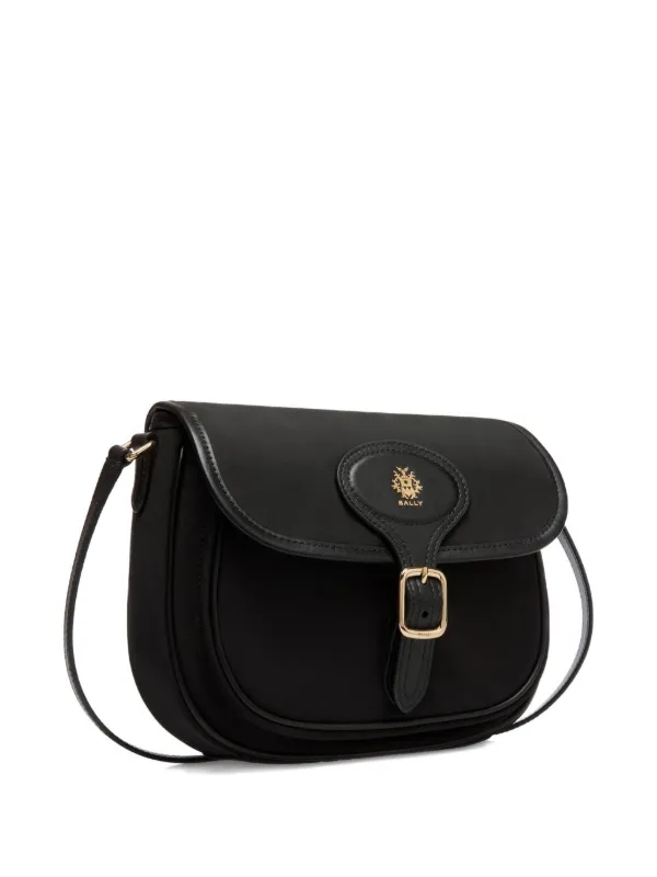 極美品 1322 BALLY ミニショルダーバッグ レザー 黒 正方形 Bロゴ 極美品 1322 BALLY ミニショルダーバッグ レザー 黒 正方形 Bロゴ