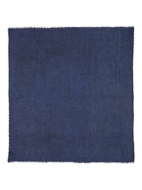 kujten frayed-edge cashmere scarf