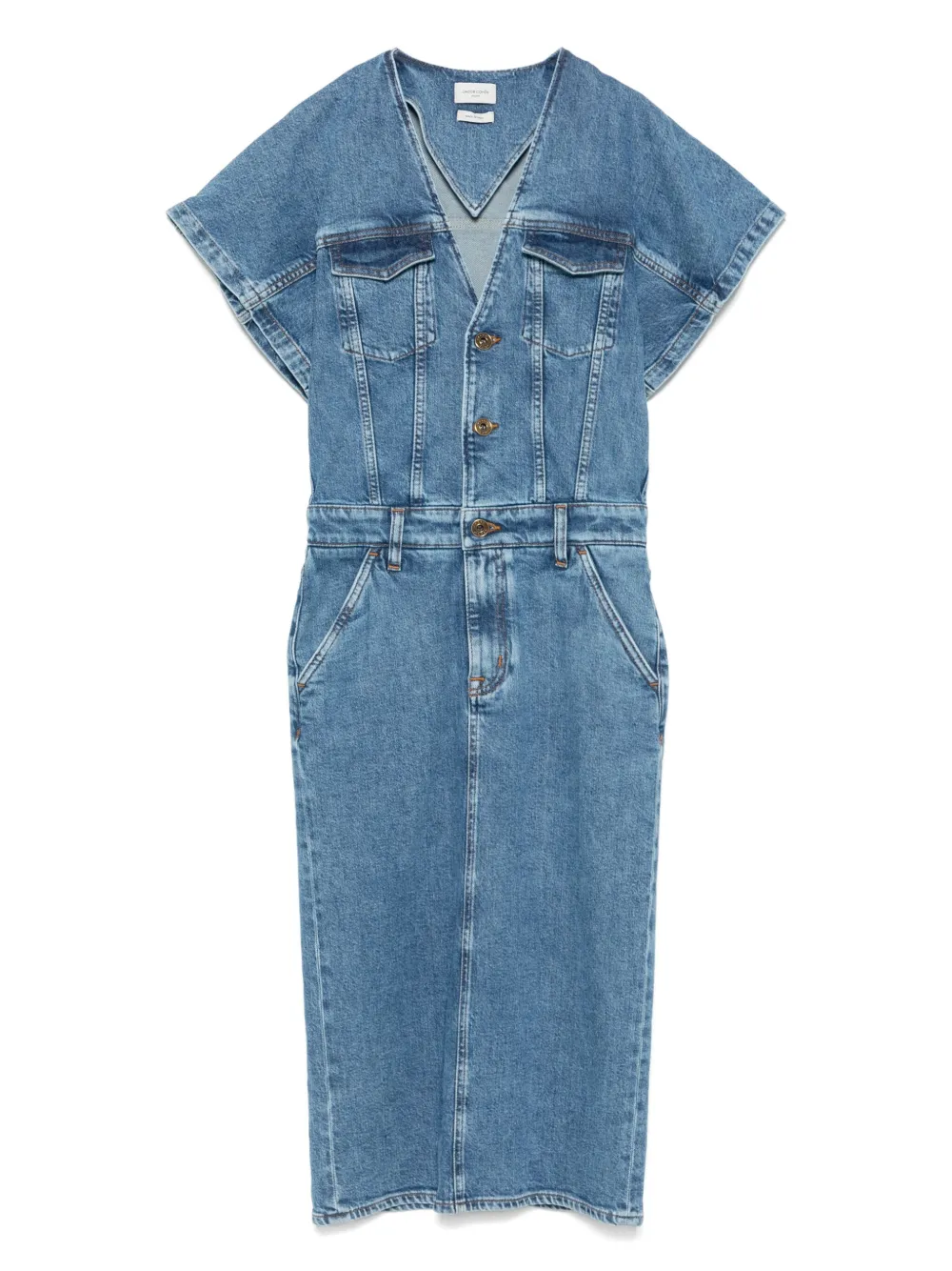 Jacob Cohën Abito midi denim | blu | Image 1