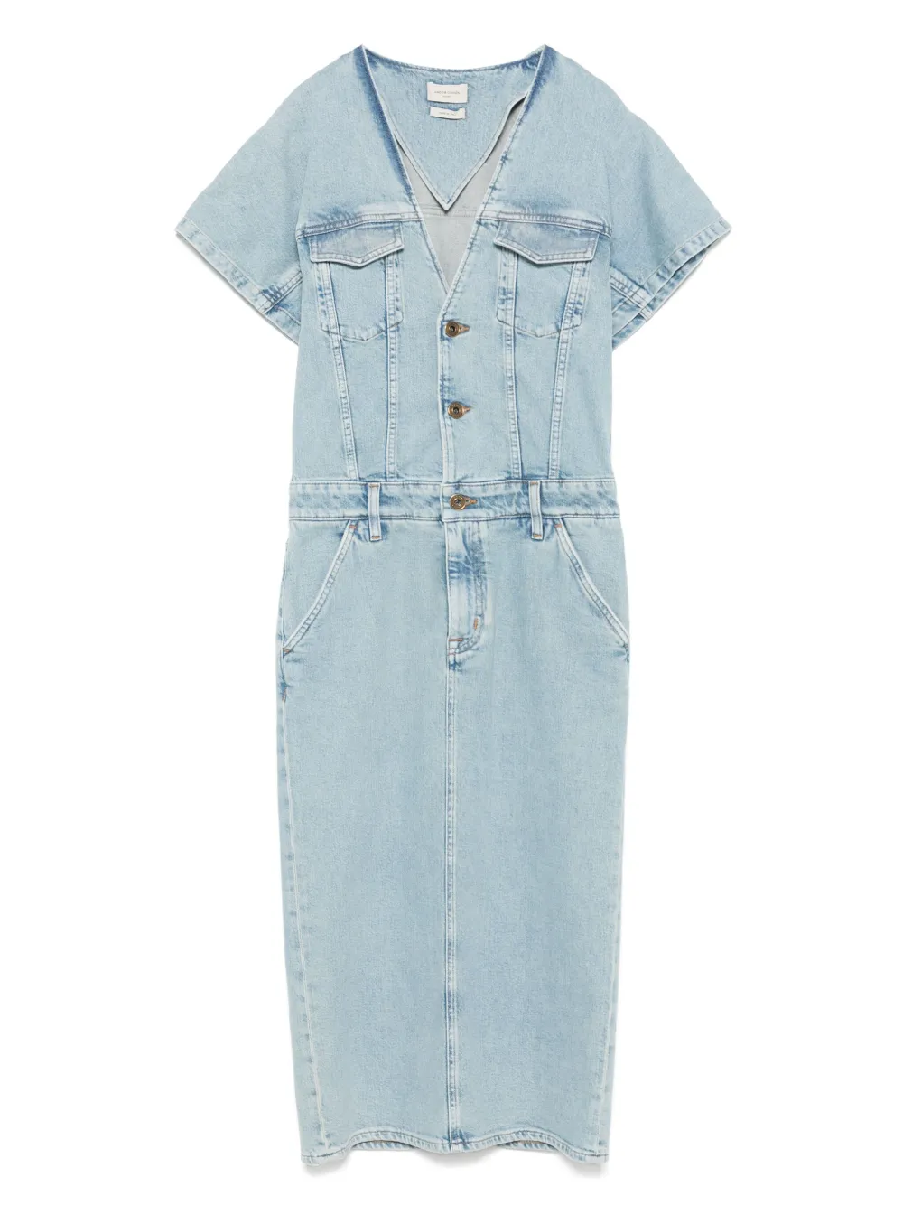 Jacob Cohën Abito midi denim | blu | Image 1