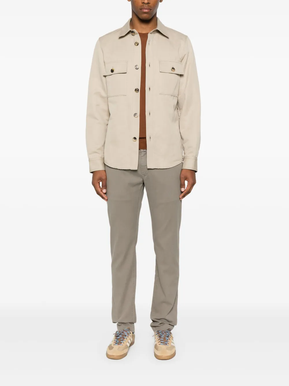 Jacob Cohën sobrecamisa con botones | Sobrecamisas | Image 2