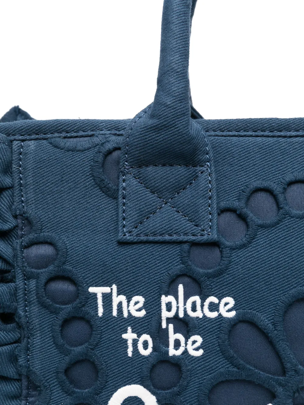 MC2 Saint Barth Colette shopper Blauw