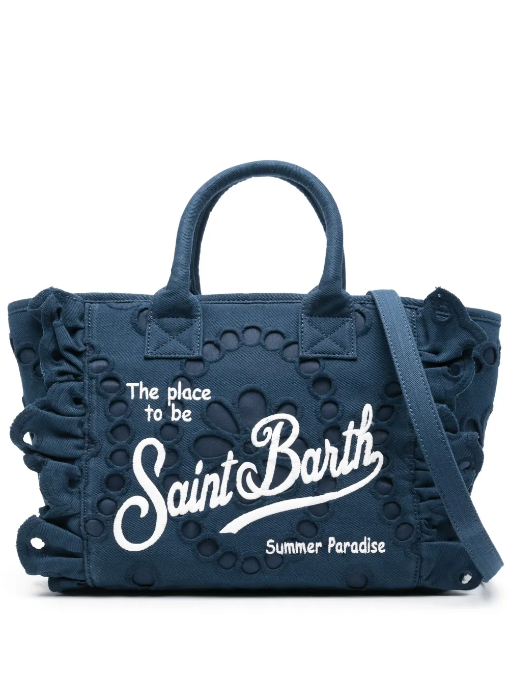 MC2 Saint Barth Colette ハンドバッグ - ブルー MC2 Saint Barth Colette ハンドバッグ - ブルー