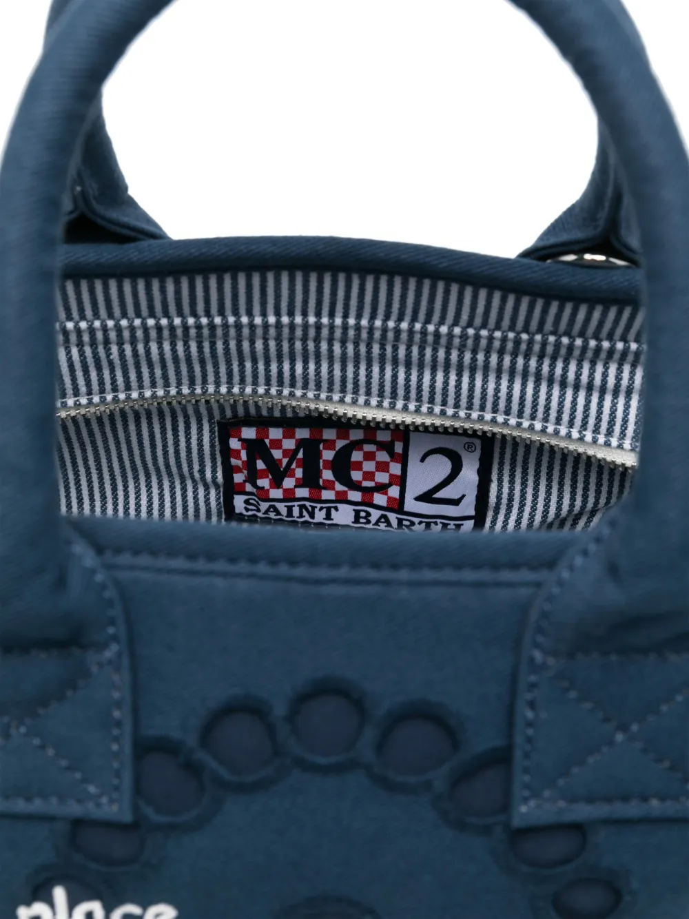 MC2 Saint Barth Colette shopper Blauw