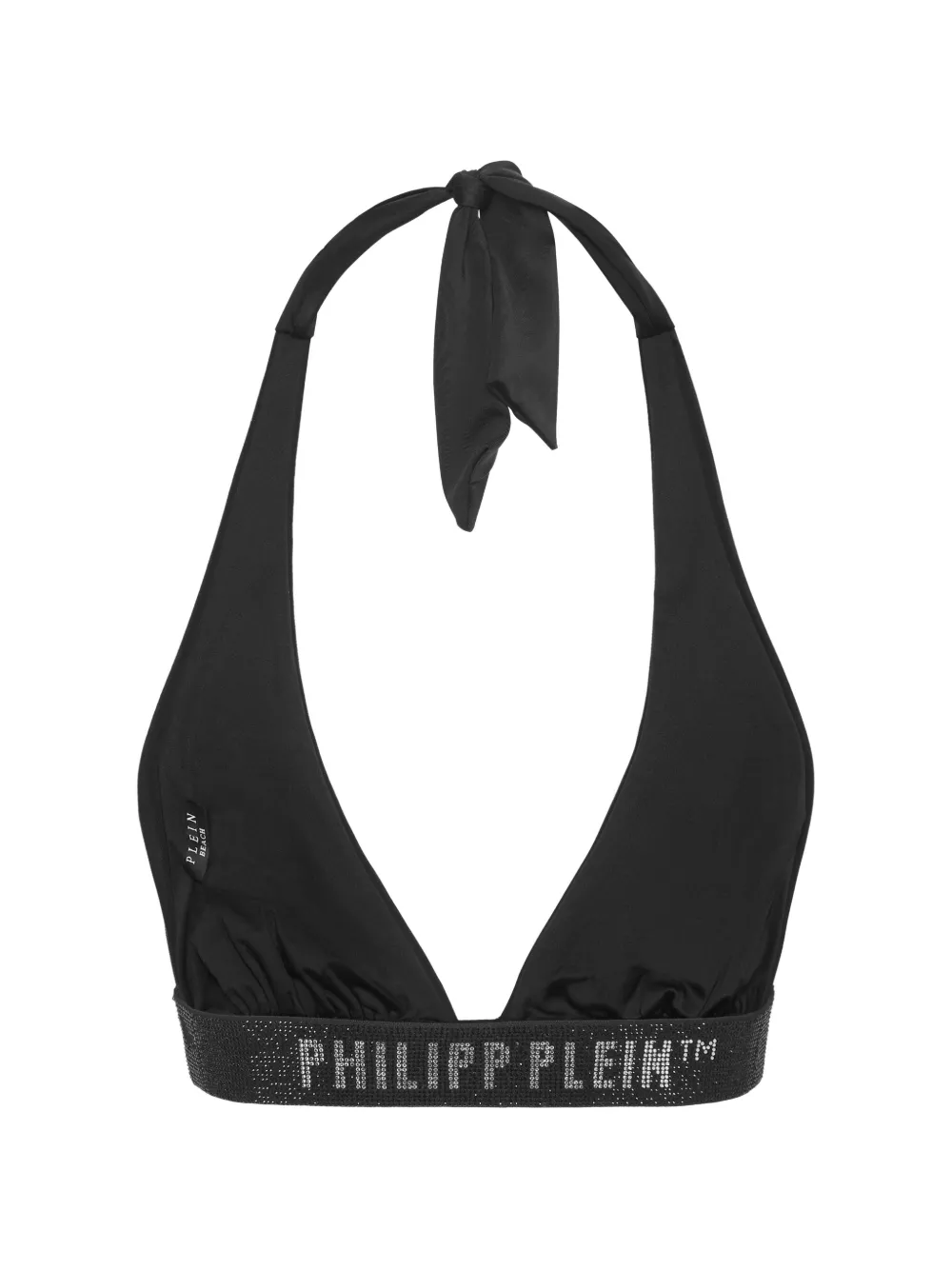 Philipp Plein swimwear top triangle bra elastic · S