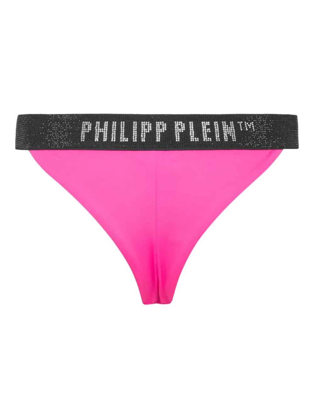 Philipp Plein Bikinislip met logoband Roze