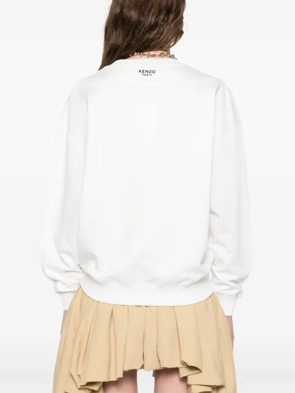 Kenzo Kenzo Pop Sweatshirt | White | FARFETCH TR