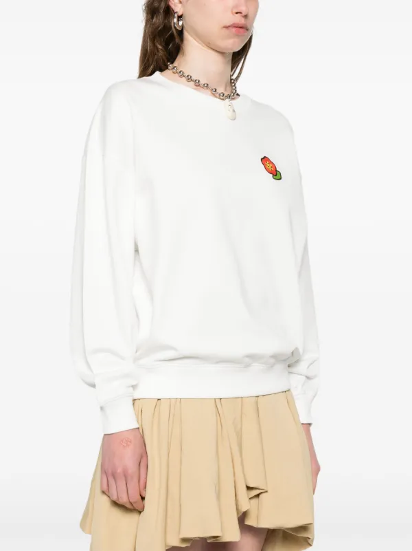 送料関税込♪KENZO/'KENZO Pop' sweatshirt Kenzo Kenzo Pop Sweatshirt | White | FARFETCH TR