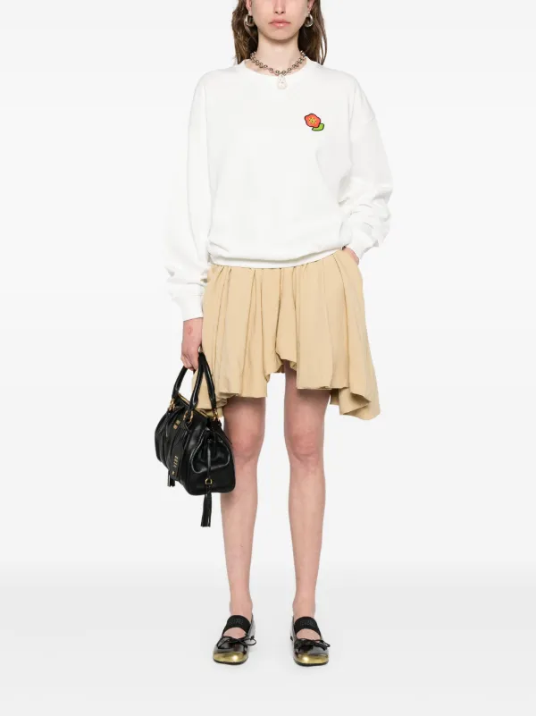 Kenzo Kenzo Pop Sweatshirt | White | FARFETCH TR Kenzo Kenzo Pop Sweatshirt | White | FARFETCH TR
