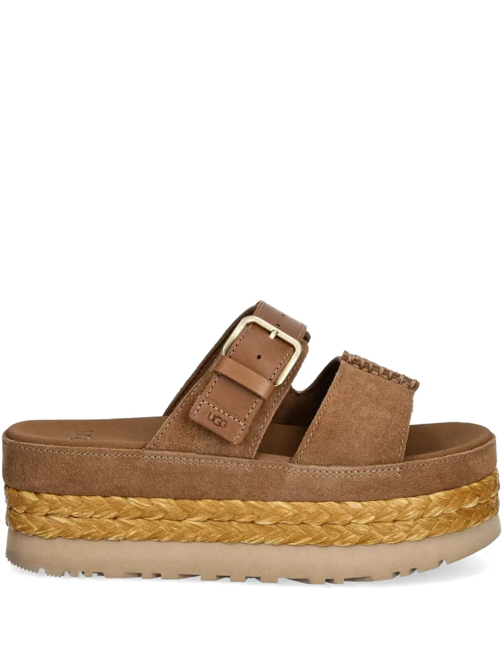 UGG 50mm Aubrey sandals Brown
