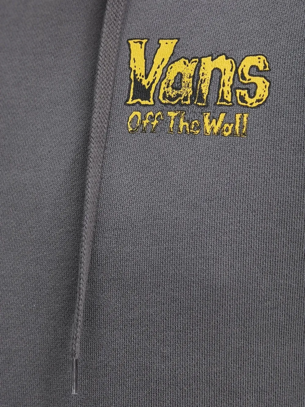 Vans graphic-print hoodie Grijs