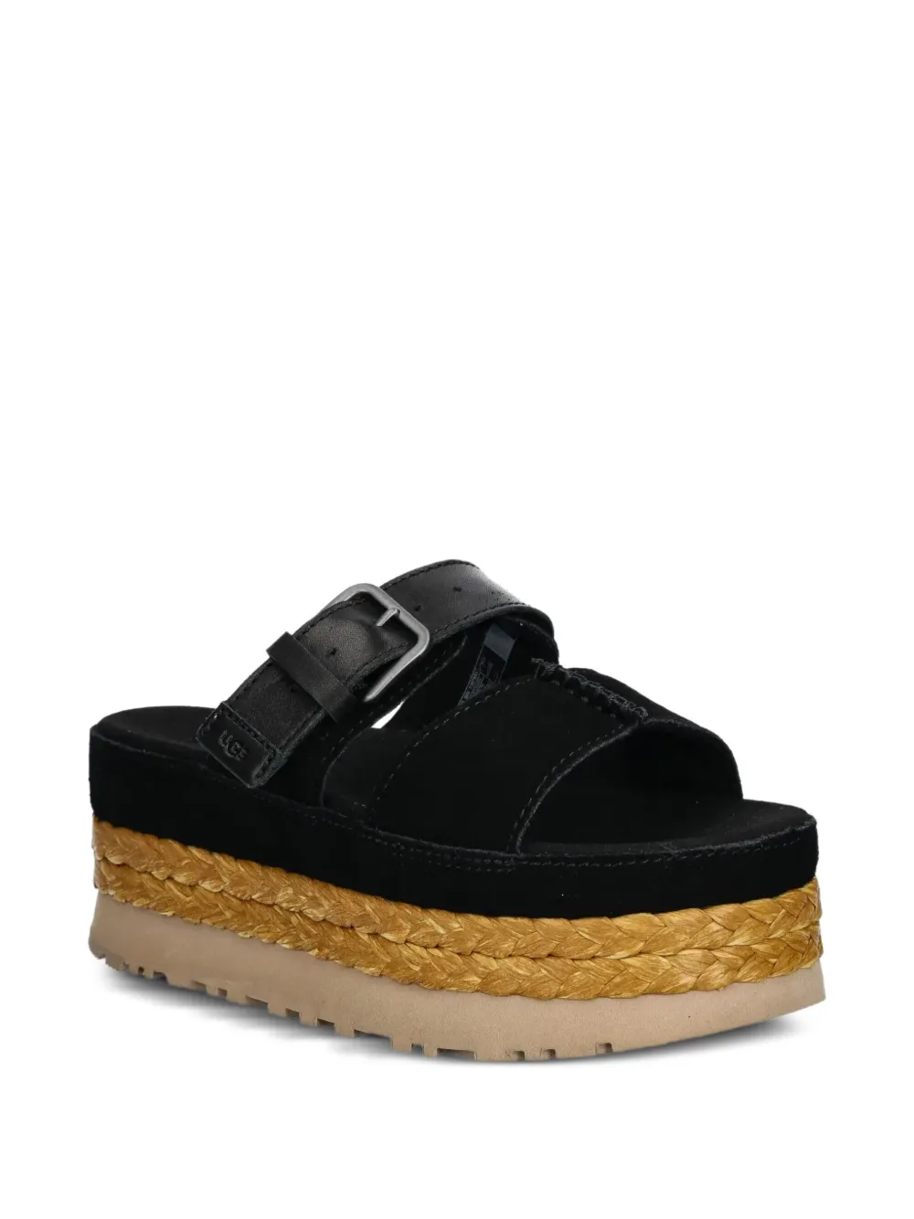 UGG 50 mm Aubrey sandalen - Zwart