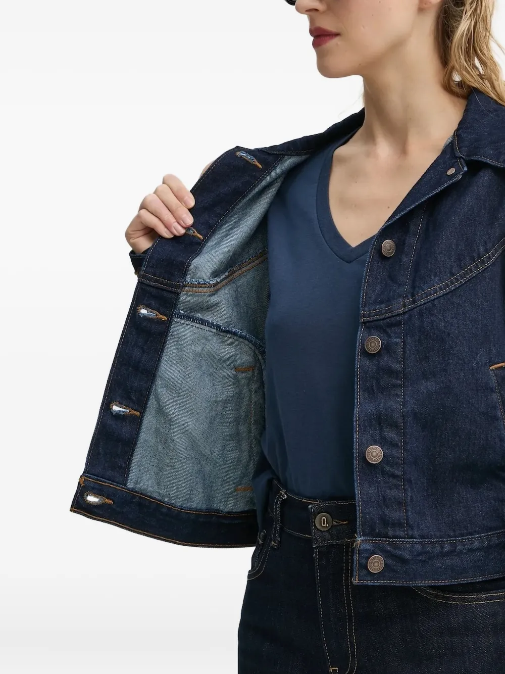 Levi's Denim jack Blauw