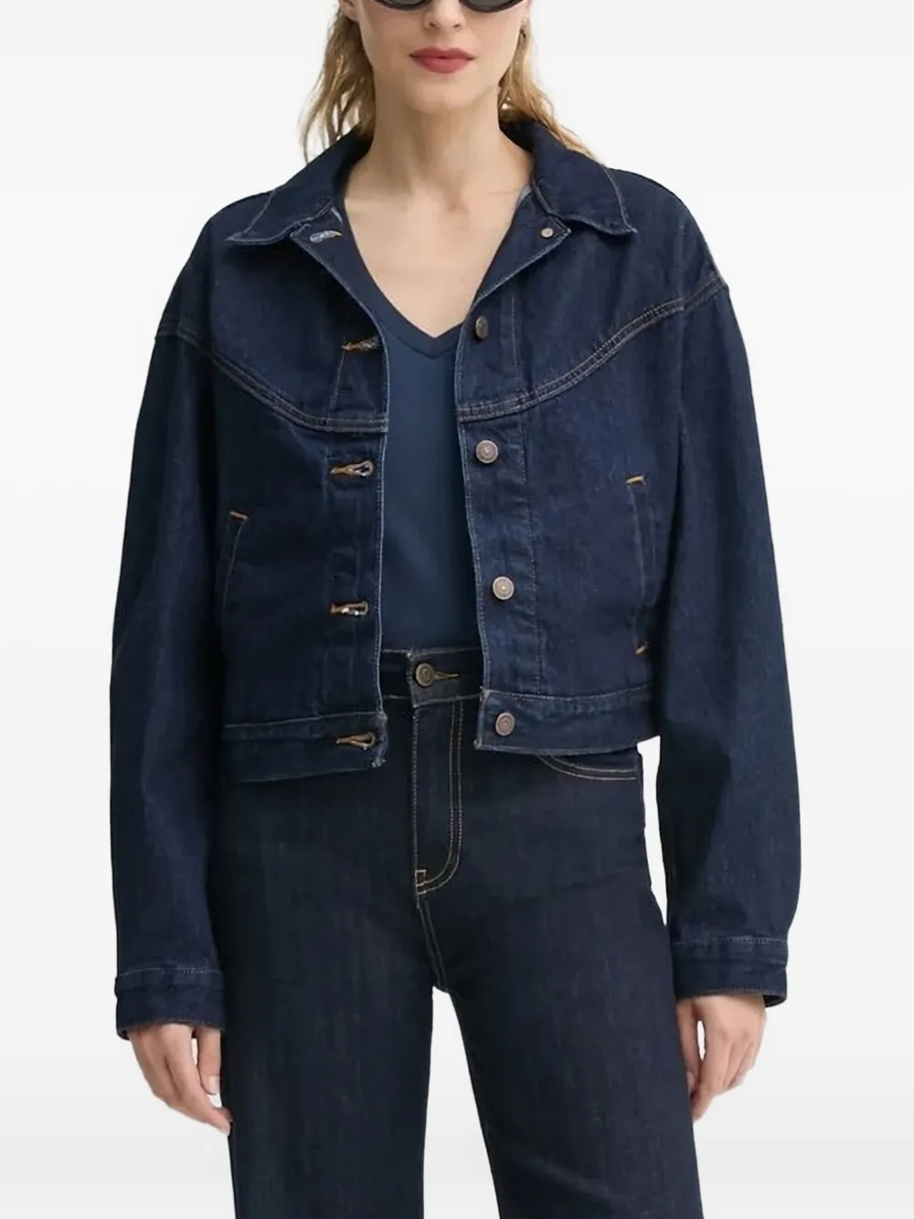 Levi's Denim jack Blauw