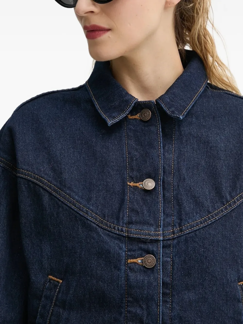 Levi's Denim jack Blauw