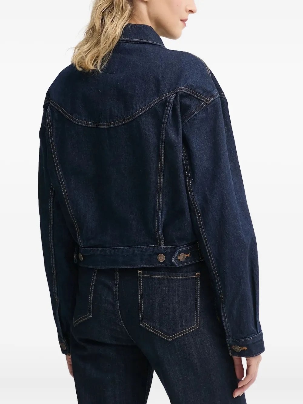 Levi's Denim jack Blauw