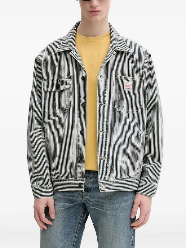 Levi's ストライプ ジャケット | ブルー | FARFETCH JP