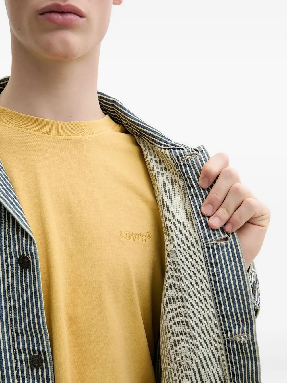 Levi's Jack met gestreepte zak Blauw