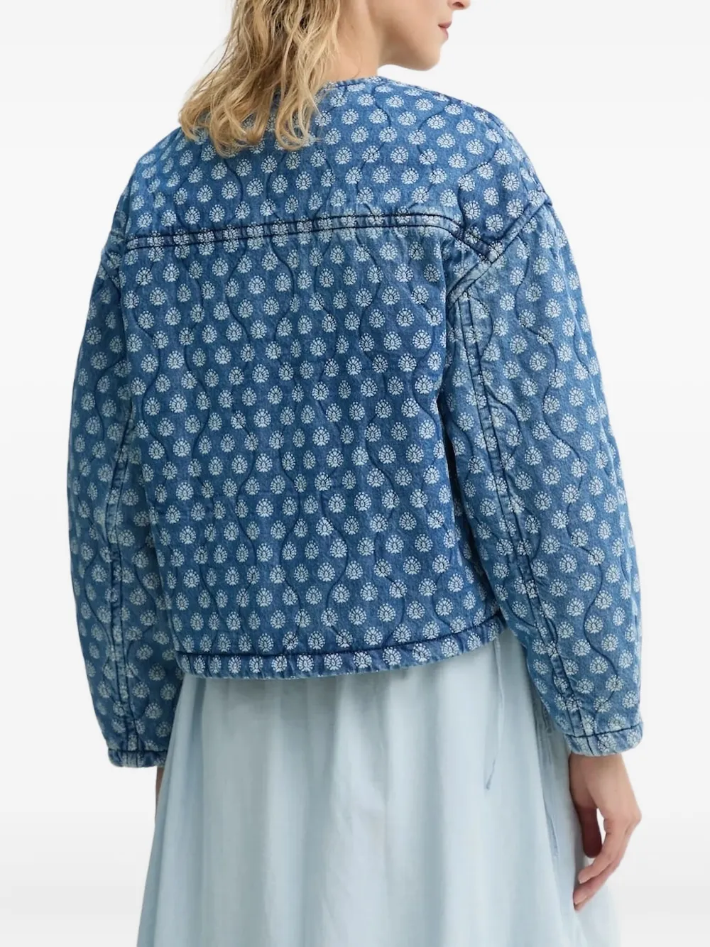 Levi's Gewatteerd jack Blauw