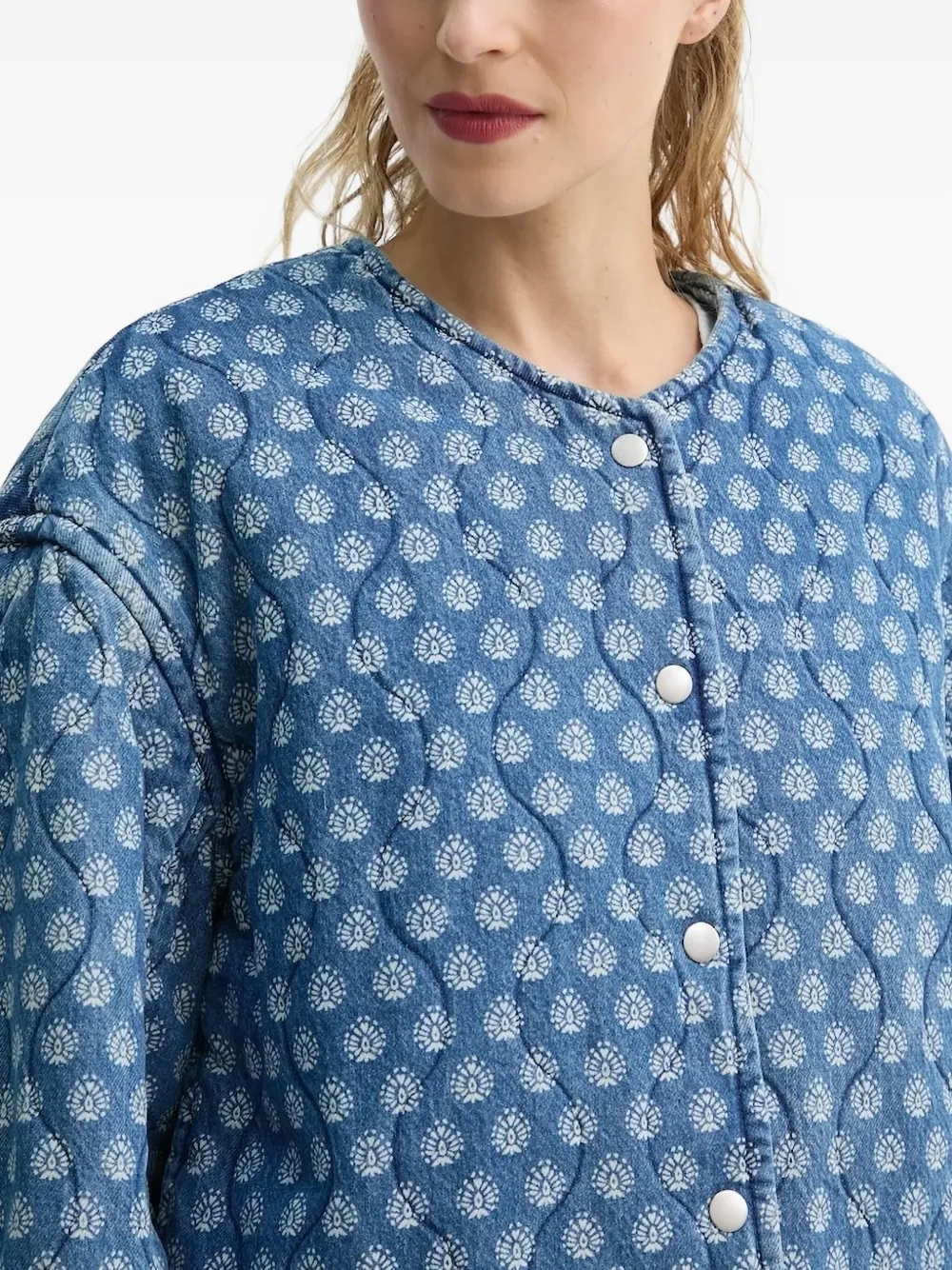 Levi's Gewatteerd jack Blauw