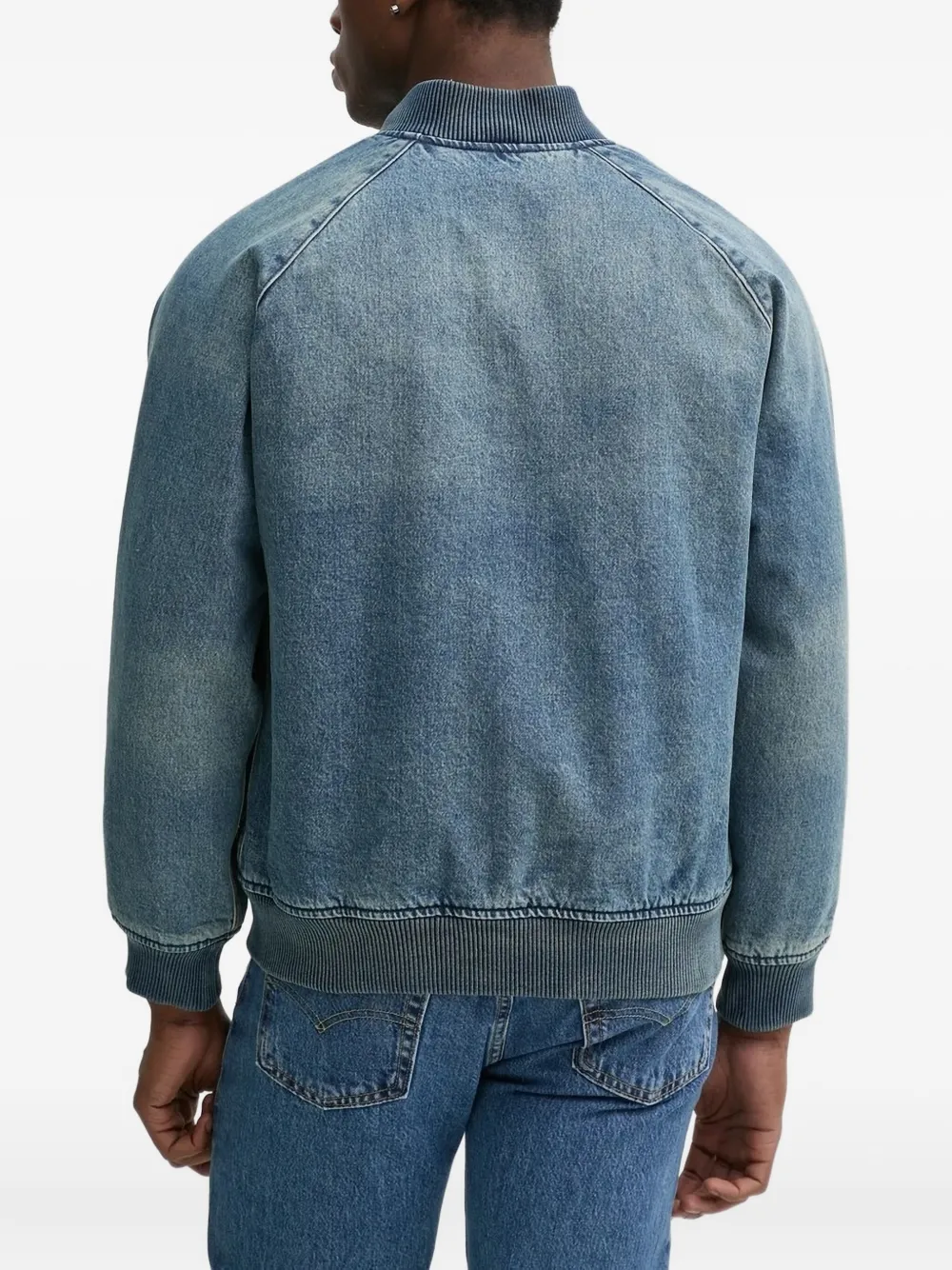 Levi's Denim jack Blauw