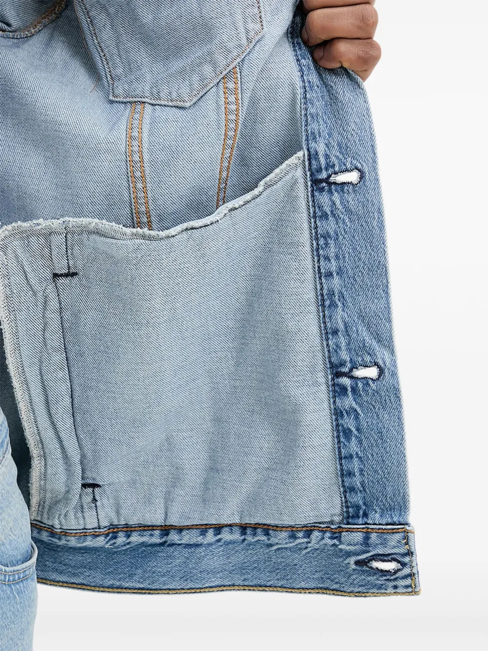 Levi's Button-fastening Denim Jacket In Blue