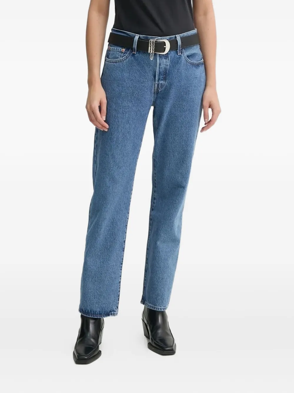 Levi's 501 Straight-leg Jeans In Blue
