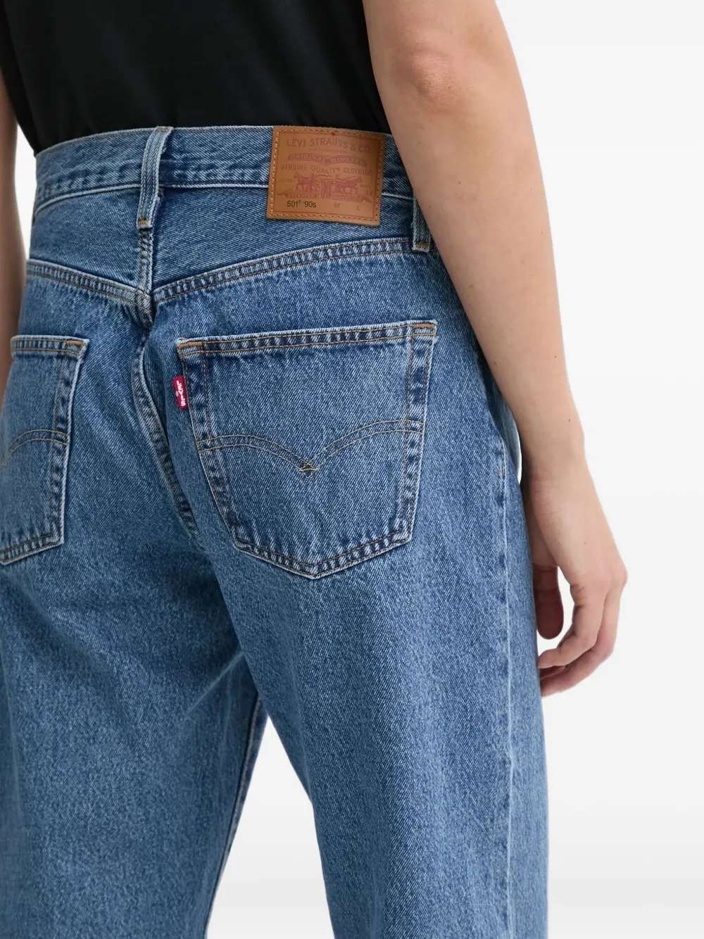 Levi's Straight jeans Blauw