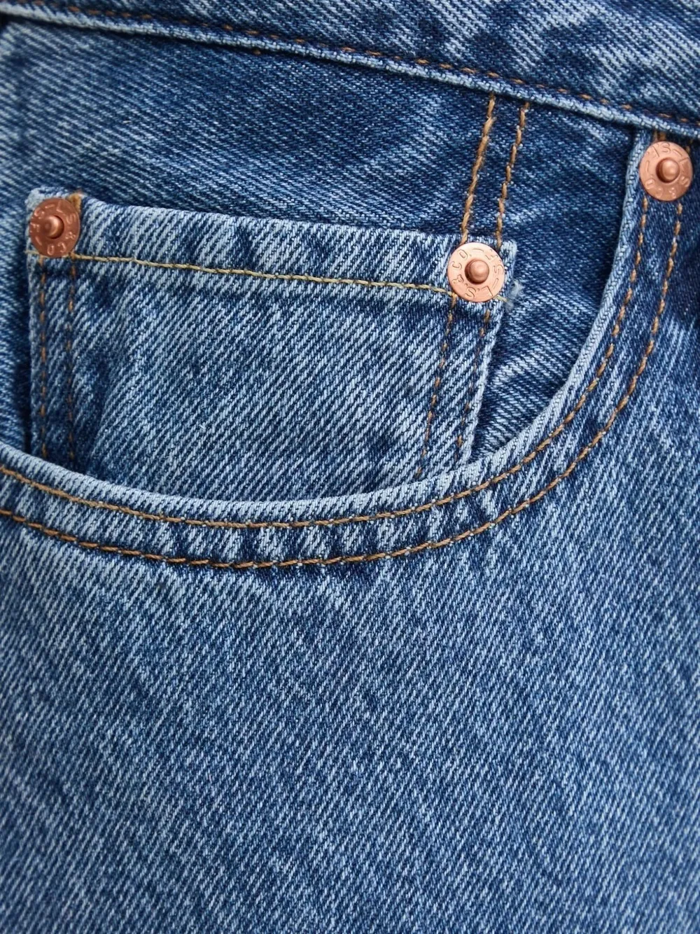 Levi's Straight jeans Blauw
