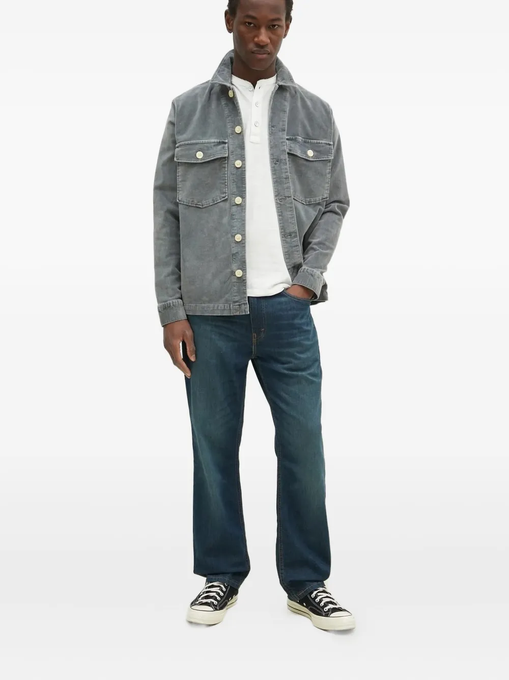 Levi's 541 logo-patch jeans - Blu
