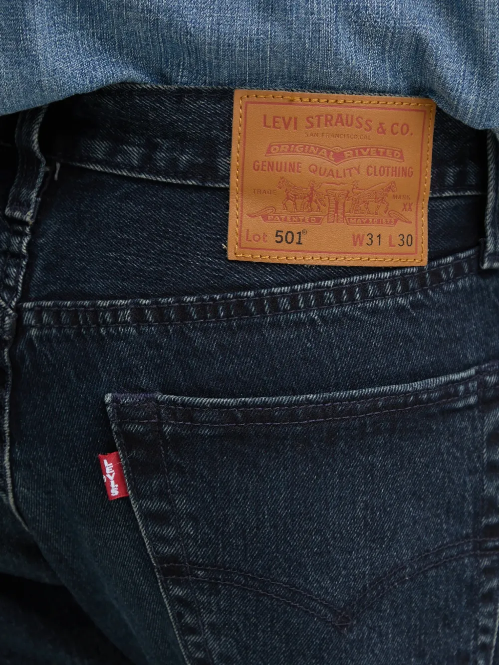 Levi's 501 jeans Blauw
