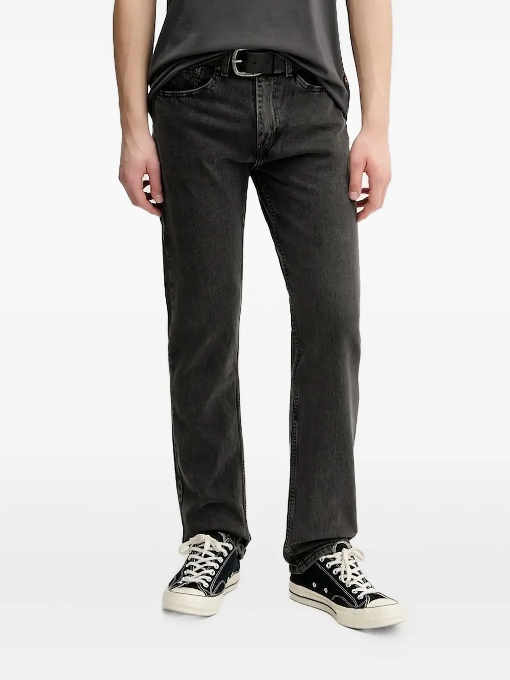 Levi's 505 Classic jeans met vijf zakken Grijs