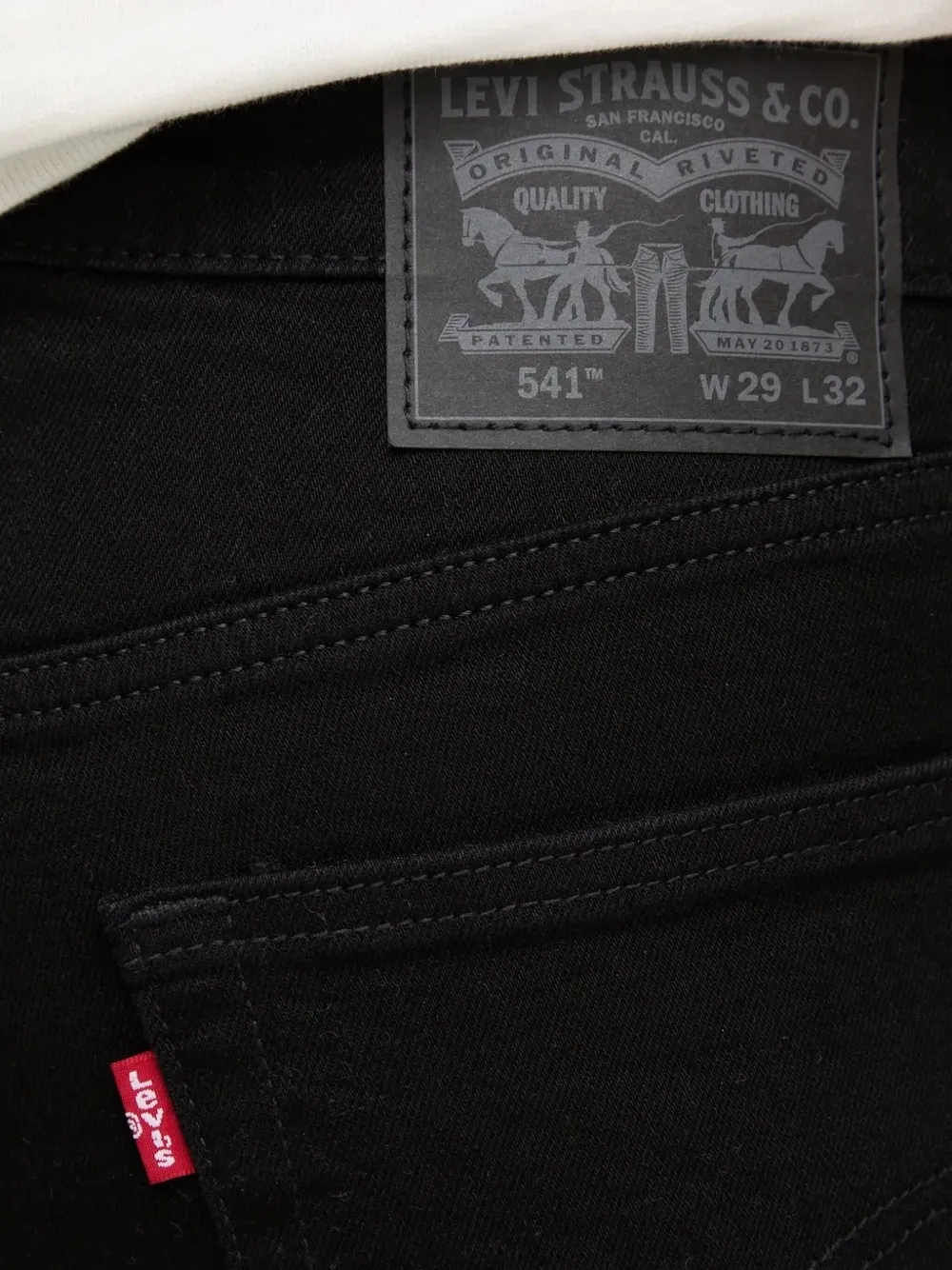 Levi's 541 jeans met logopatch Zwart