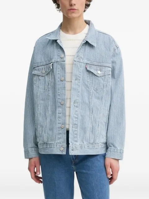 Levi's striped denim jacket