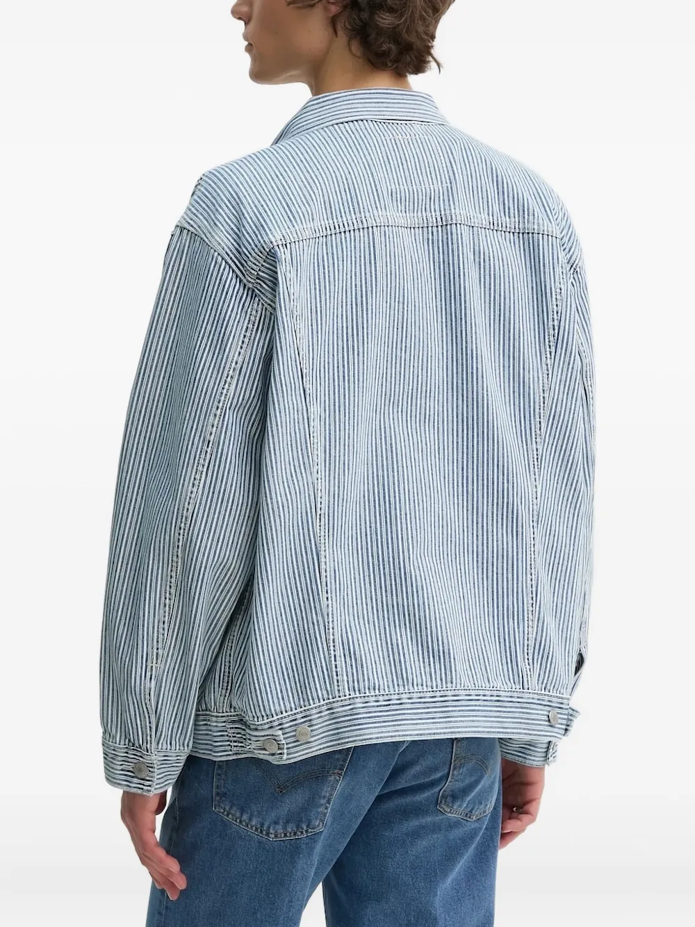 Levi's Denim jack Blauw