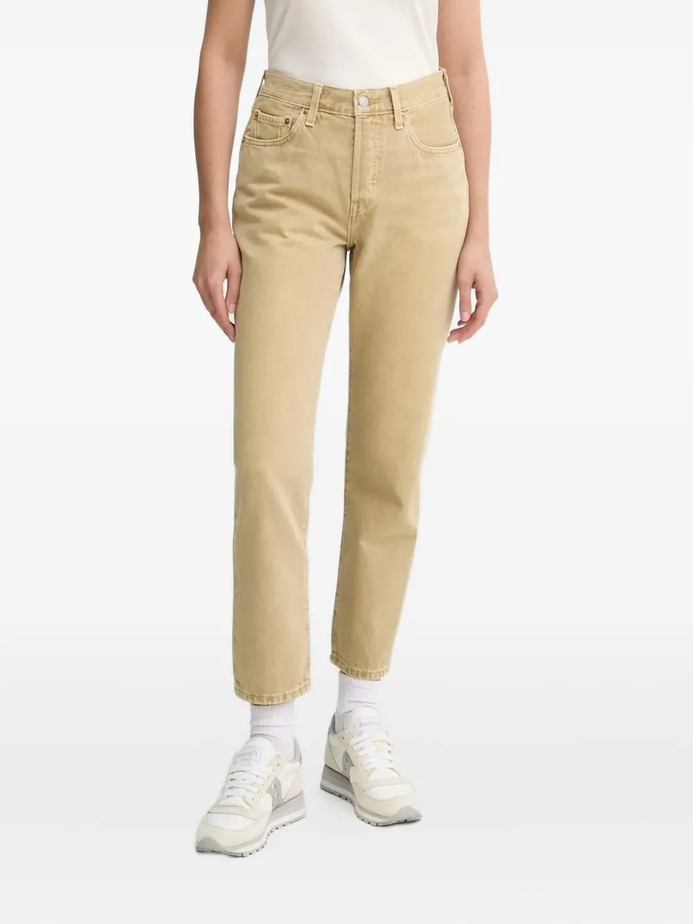 Levi's 505 Classic jeans met vijf zakken Grijs