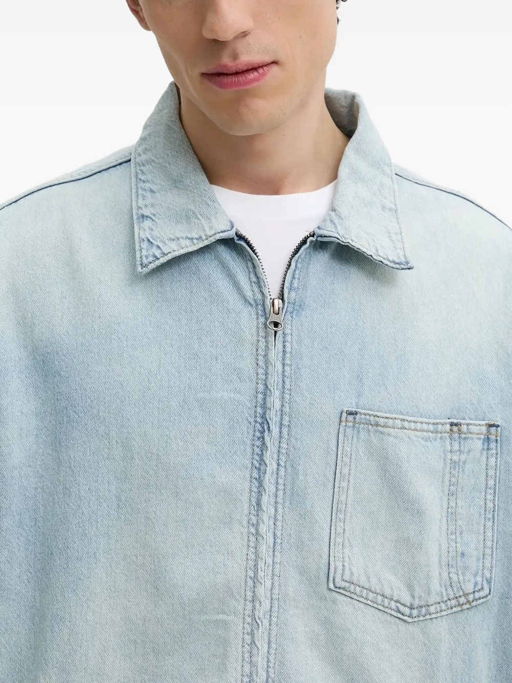 Levi's Jack met zak aan de voorkant Blauw