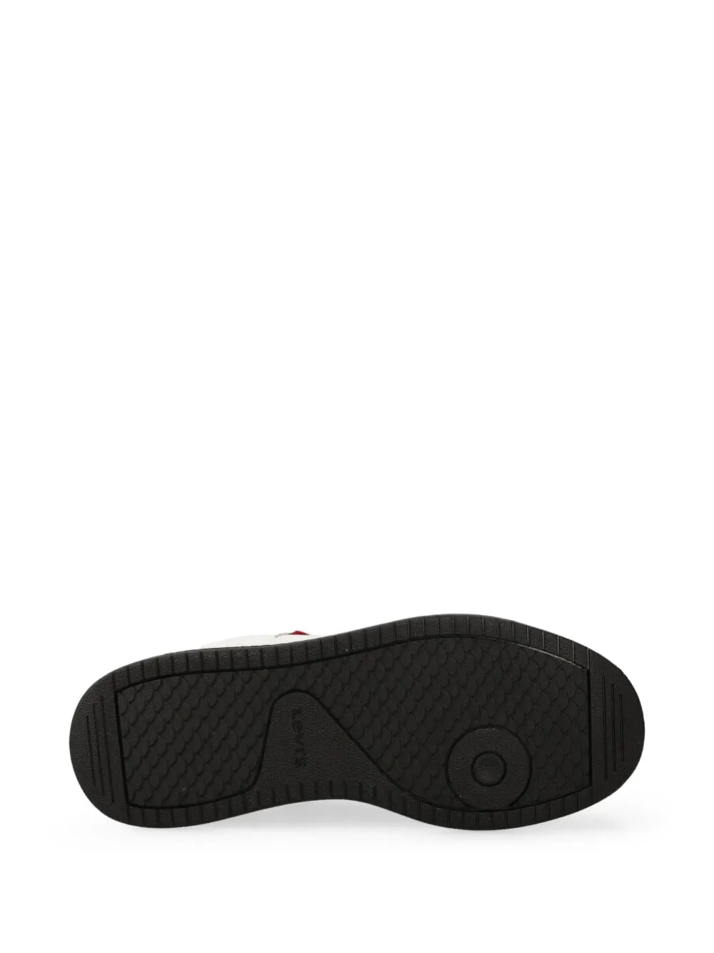 Levi's Glide perforated leather low-top sneakers White